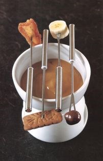 Caramel fondue