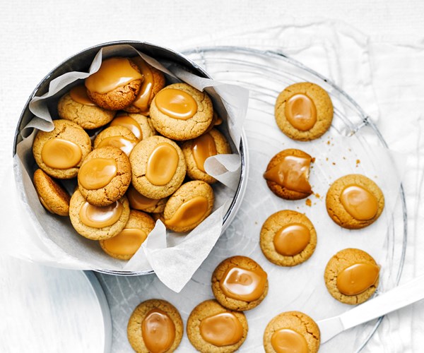 Caramel ginger crunchies
