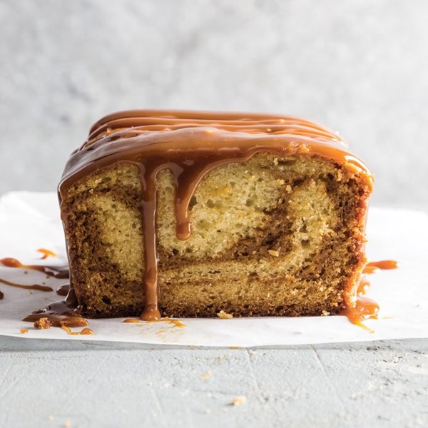 Caramel layer loaf