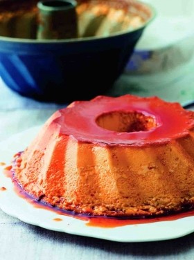 Caramel milk pudding