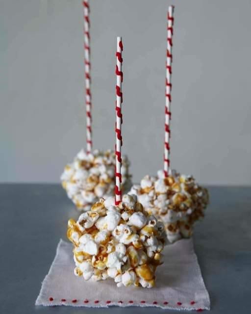 Caramel popcorn balls