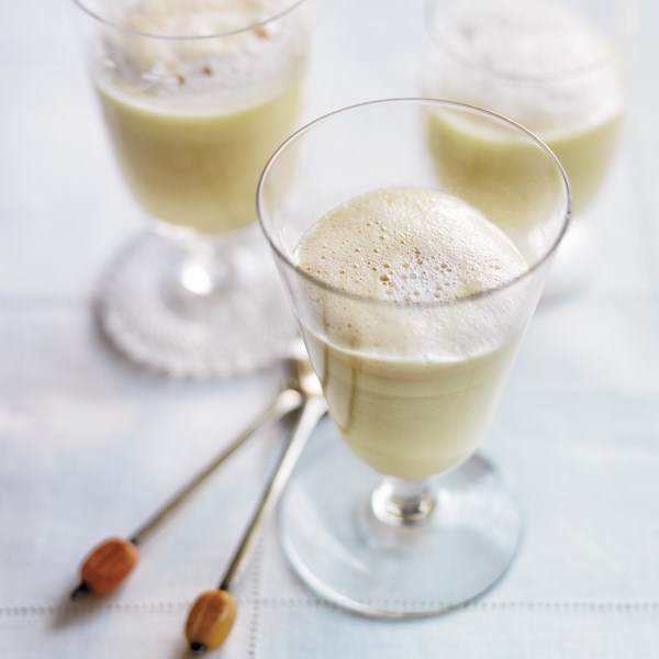 Caramel popcorn shooters [Grant Achatz]