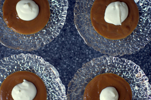 Caramel pudding