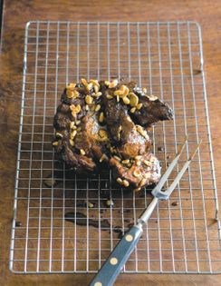 Caramel roast veal (Rôti de veau au caramel)