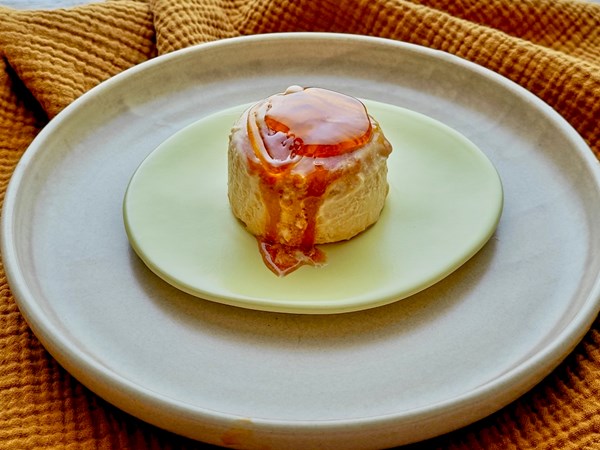 Caramel semifreddo (Semifreddo al caramello) 