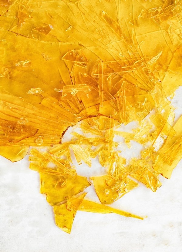Caramel shards