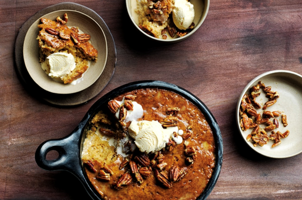 Caramel sponge pudding (South African malva dessert)