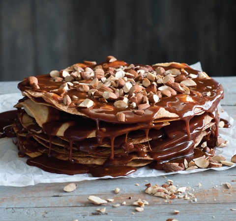 Caramel torte
