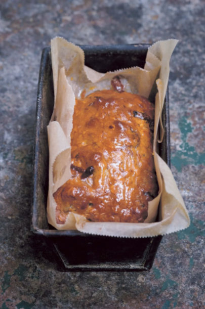 Caramelised banana bread