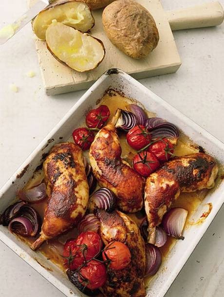 Caramelised chicken