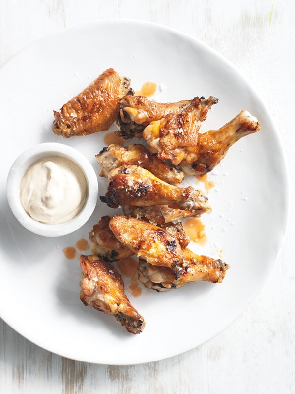 Caramelised chicken wings