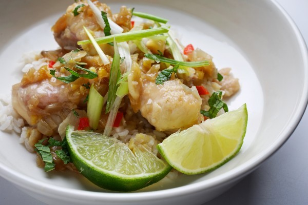 Caramelised fish pot
