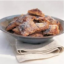 Caramelised mincemeat ravioli