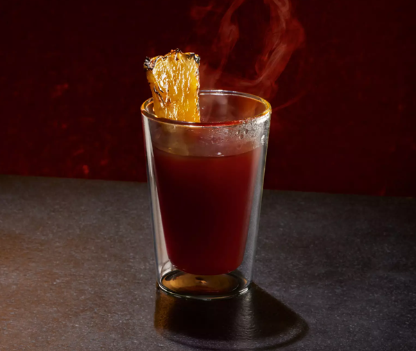 Caramelised pineapple punch