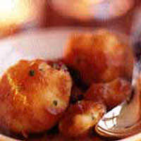 Caramelised potatoes