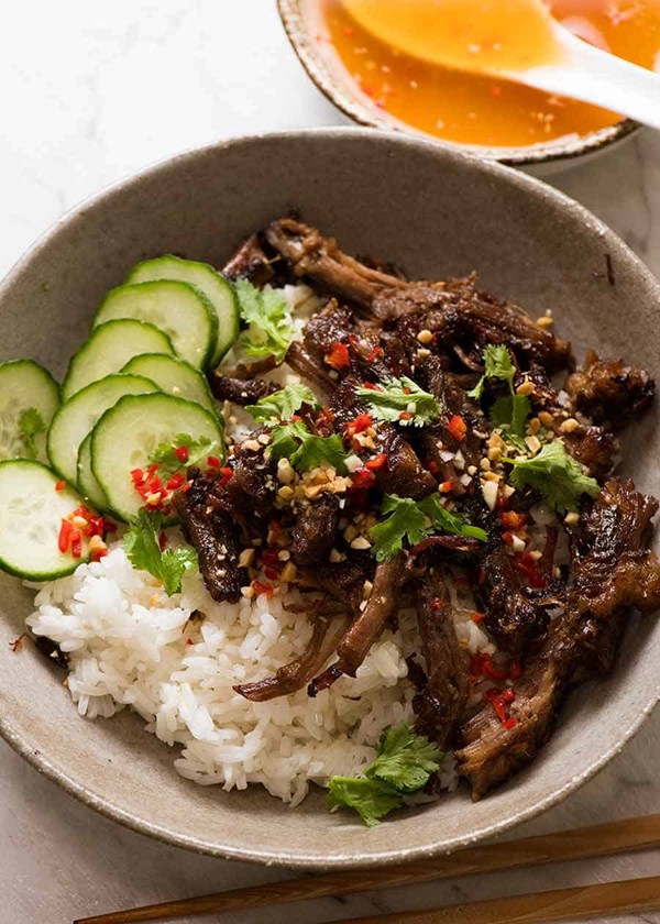 Caramelised Vietnamese shredded beef