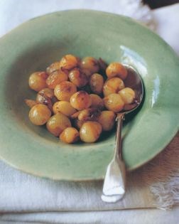 Caramelized baby onions