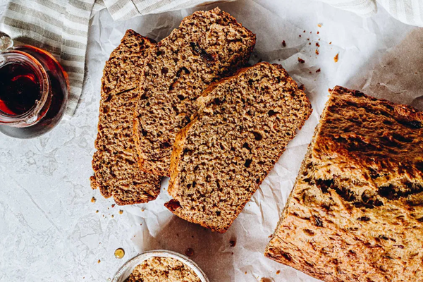 Caramelized banana bread