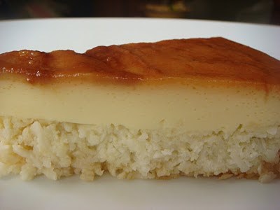 Caramelized coconut budino