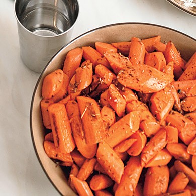 Caramelized cumin-roasted carrots