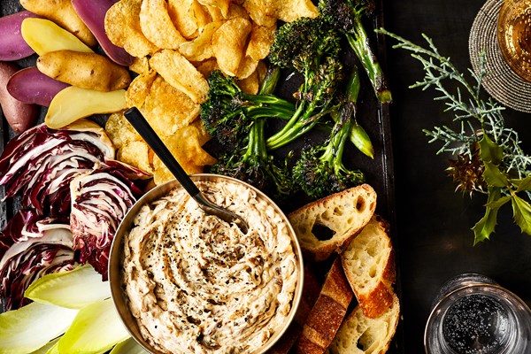 Caramelized five-onion dip
