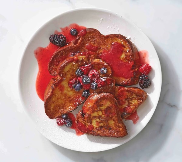 Caramelized French toast
