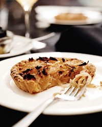 Caramelized onion and Gruyère tart