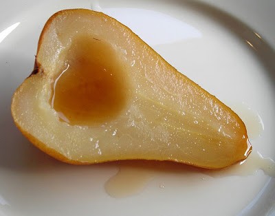 Caramelized pears