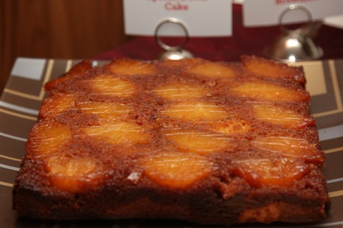 Caramelized pineapple upside down cake