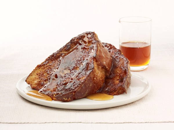Caramelized sourdough French toast