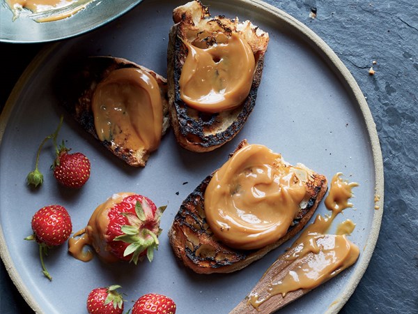 Caramelized white chocolate spread [Belinda Leong]