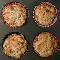 Caraway & Parmesan muffins