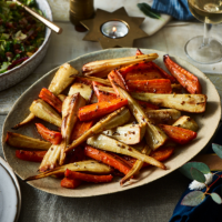 Caraway carrots and parsnips
