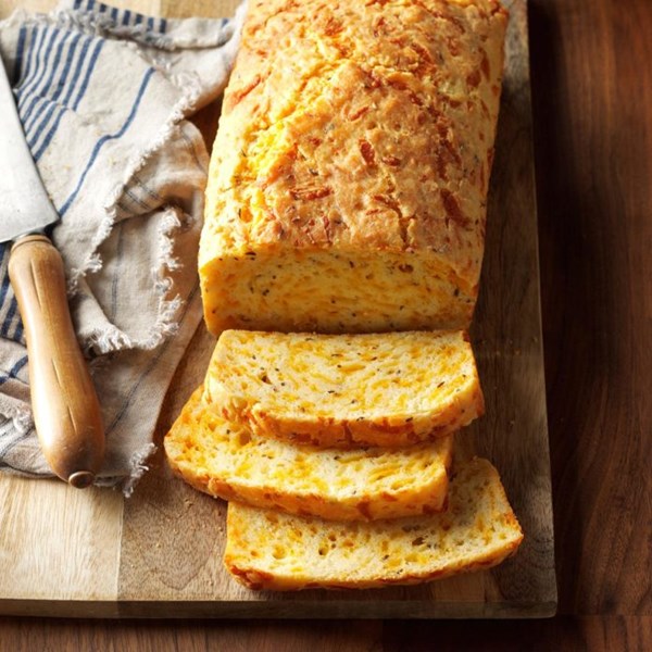 Caraway cheese bread