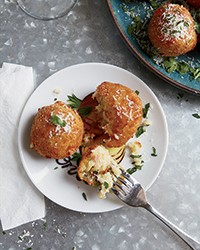 Carbonara arancini