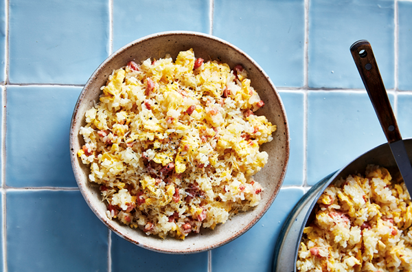 Carbonara fried rice