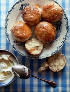 Cardamom & orange scones