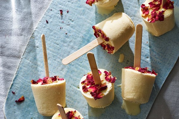 Cardamom & rose water kulfi