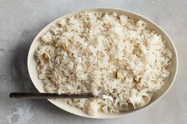 Cardamom and cumin basmati rice (Challaw)