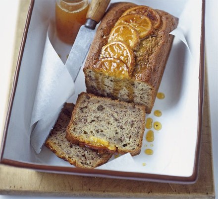 Cardamom and orange banana bread