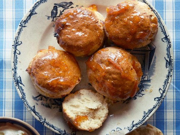 Cardamom and orange scones from 'Home Made Winter' (Cook the Book)