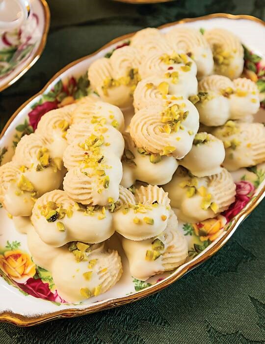 Cardamom butter cookies