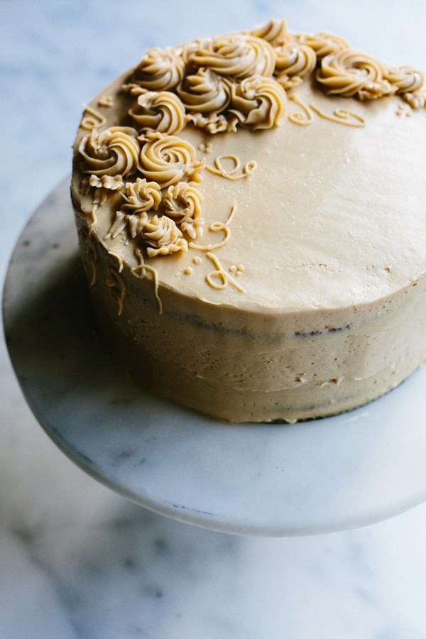 Cardamom Cake Plum Jam Coffee Buttercream Recipe Eat Your Books