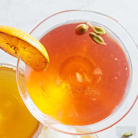 Cardamom-clementine syrup