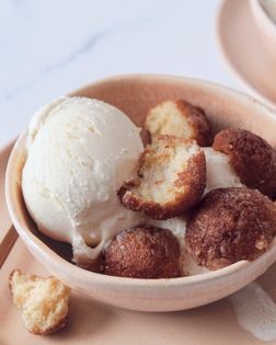 Cardamom doughnut holes