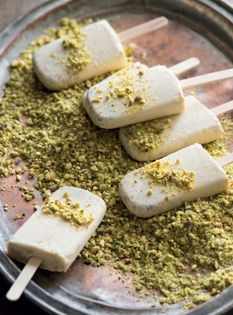 Cardamom iceblock (Kulfi)