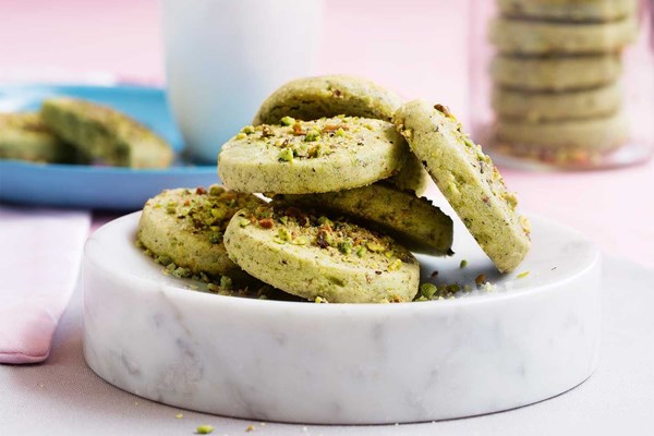 Cardamom pistachio cookies