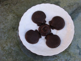 Cardamom raw chocolates