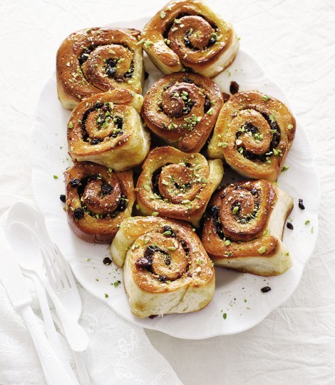 Cardamom-scented Chelsea buns