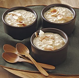 Cardamom-scented rice pudding